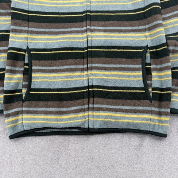 Vintage Patagonia Synchilla Fleece Jacket Full Zip Striped Womens size Medium - Picture 7 of 16
